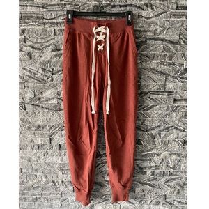 Aerie Lace-Up Joggers (XS)